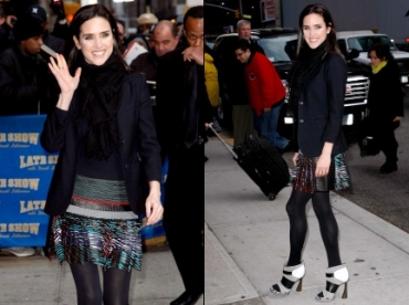 Jennifer Connelly, fidèle à Balenciaga