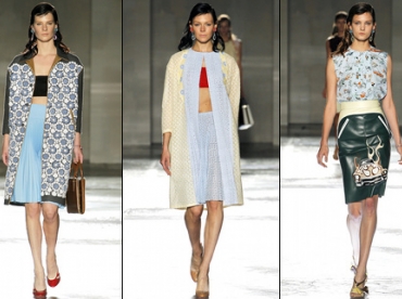 Défilé Prada - Printemps/été 2012