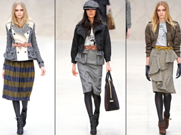 Défilé Burberry Prorsum - Automne/hiver 2012-2013
