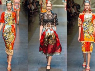 Défilé Dolce & Gabbana - Printemps/été 2013