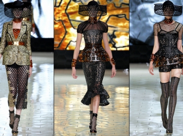 Défilé Alexander McQueen - Printemps/été 2013