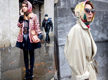 Le foulard façon Grace Kelly