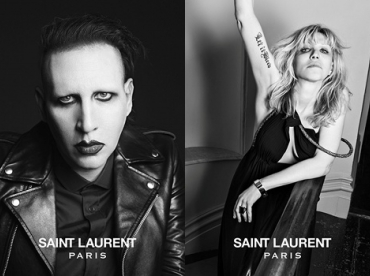 Les nouvelles égéries Saint Laurent