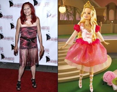 Patricia Field habille Barbie