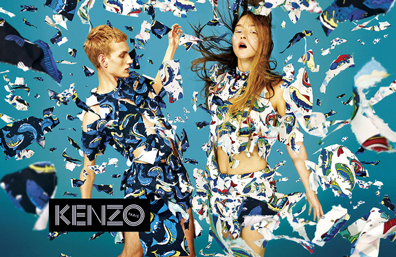 Campagne Kenzo - Printemps/t 2014 - Photo 1