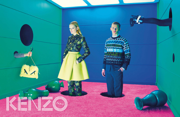 Campagne Kenzo - Automne/hiver 2014-2015 - Photo 1