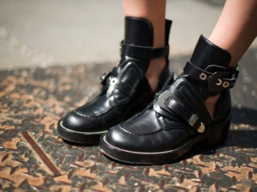 Les buckle boots Balenciaga