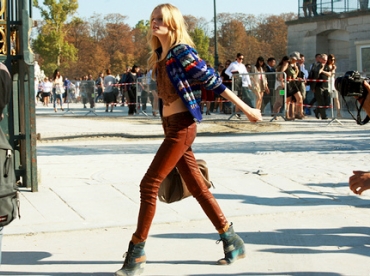 Le style d'Hanne Gaby Odiele