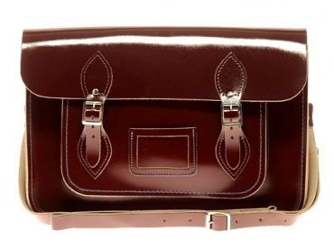 Besace vernie Cambridge Satchel Company