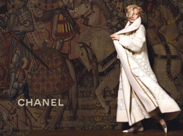 Tilda Swinton pour Chanel