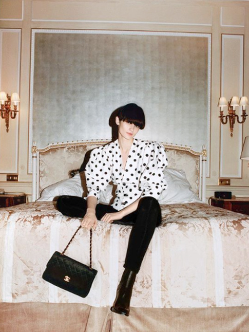 Le parfait total look noir et blanc #27