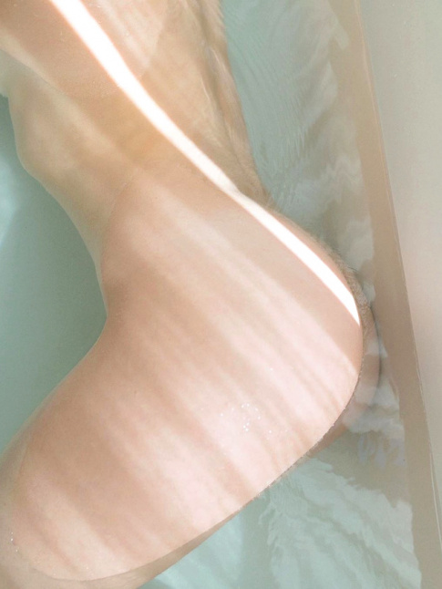 Beige ros + vert d'eau = le bon mix