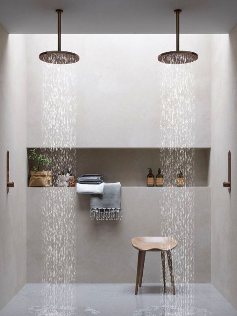 Pour ou contre la douche en duo ?