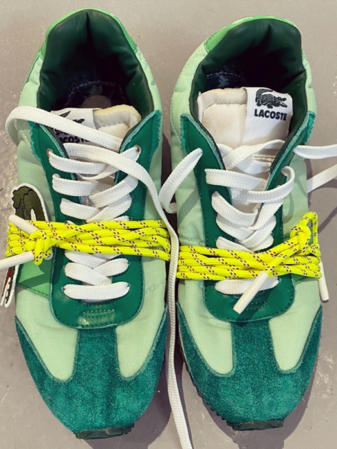 Camaeu de verts + touche de jaune = le bon mix