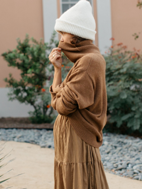 Mlant douceur, confort et fminit, ce look a tout bon !