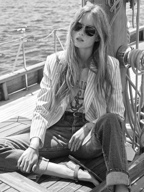 Wanted : un tee-shirt vintage marqu d'une ancre !