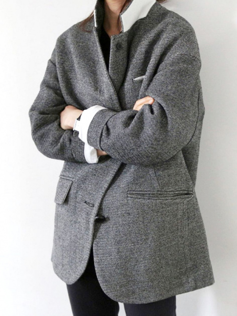 Wanted : un blazer  porter comme un gilet cosy !