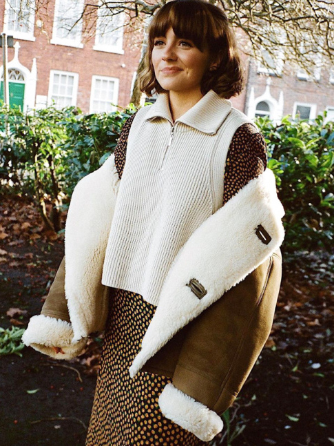Le pull sans manches, ou comment porter ses robes d't en hiver !