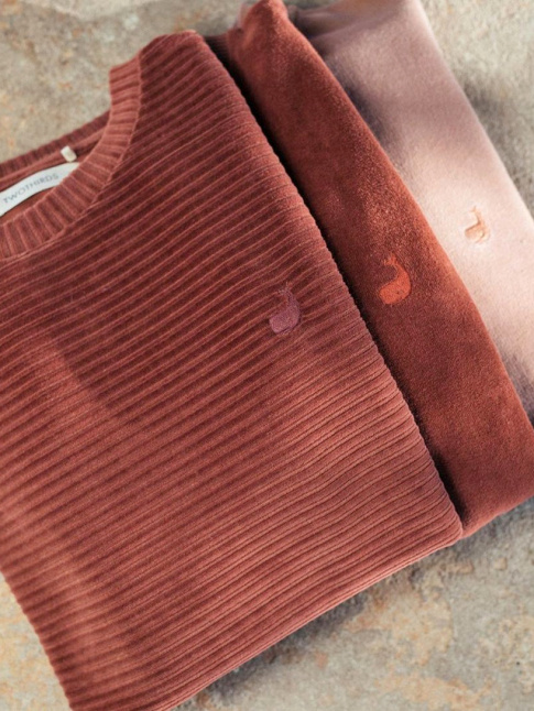 Wanted : un sweat en velours fleurant bon l'enfance !
