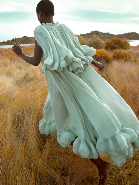 Envie d'une robe de bal  porter  la campagne !