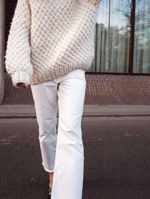 Blanc + faux blanc chaleureux = le bon mix