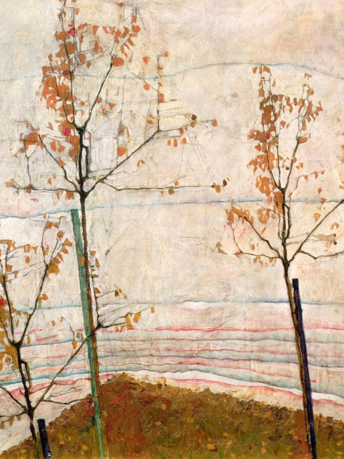 Le trait d'Egon Schiele... reconnaissable entre tous !