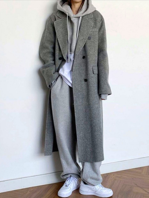 Le mix blanc/gris perle/gris fer sied particulirement bien aux looks cocoonings !
