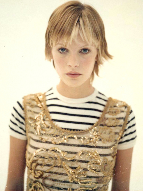 Rayures marinire et texture glitter : un duo toujours aussi efficace !