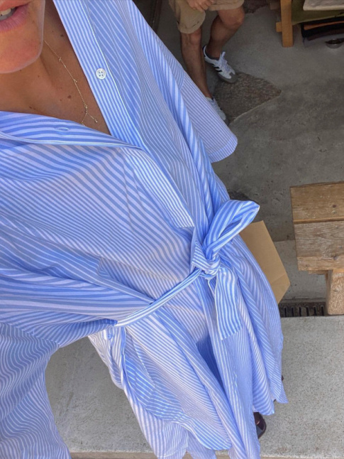 La robe chemise, la pice idale pour garder un semblant d'allure lors des grosses chaleurs !