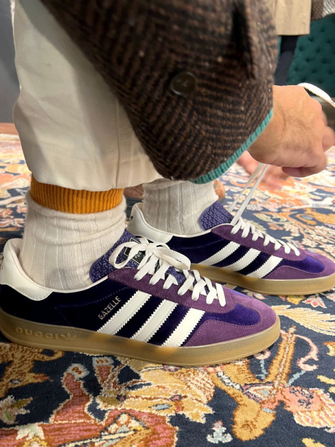 Wanted : une paire de baskets violettes !