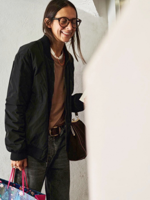 Wanted : un blouson bomber  porter en mode casual/intello/chic !