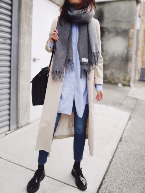Mlant jeu de longueurs et pices classiques boyish, ce look a tout bon !