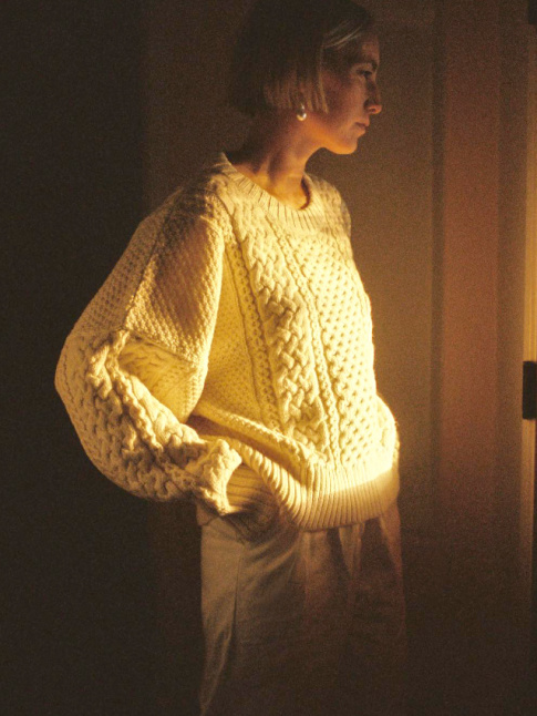 Wanted : un pull irlandais lgrement revisit !