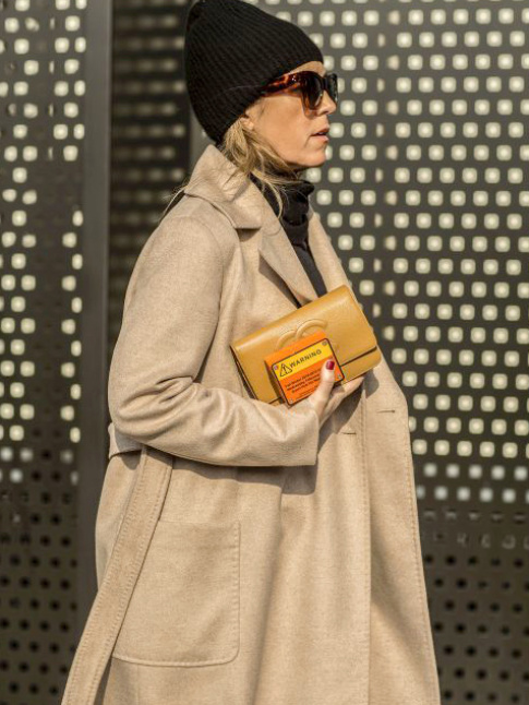 Le bonnet noir, c'est chic !