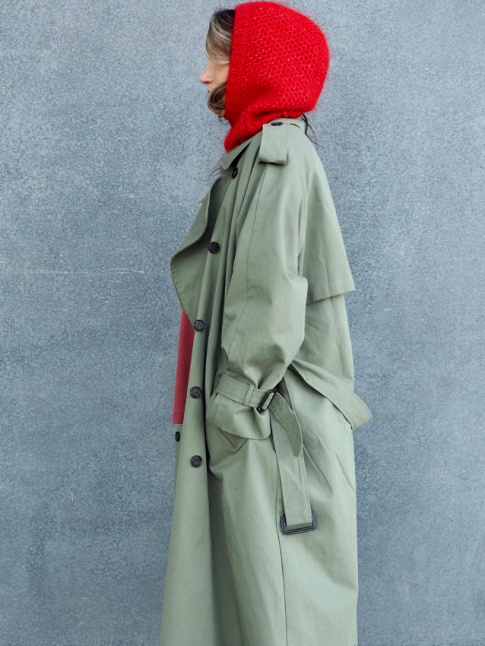 Rouge + vert lichen = le bon mix