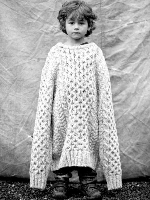 Wanted : un pull-over irlandais un brin trop grand !