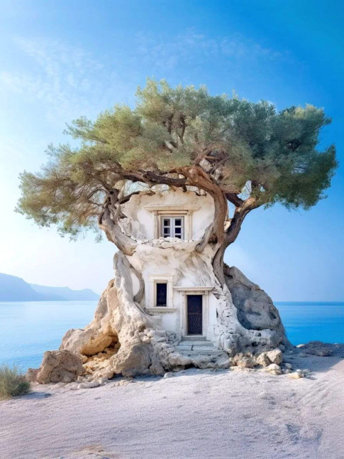 Arbre + maison = le bon mix