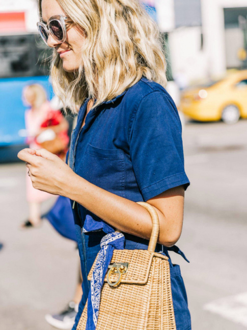 Osier tress et bleu indigo sont faits pour vivre ensemble !