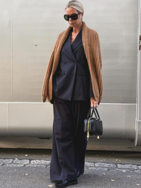 Costume + gilet col chle ultra douillet = le bon mix