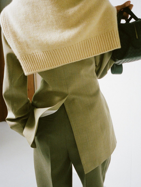 Teintes vgtales + jaune ple = le bon mix