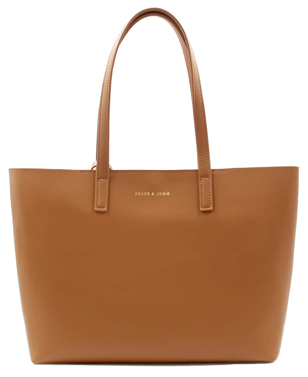 Sac cabas cuir camel