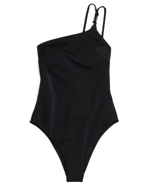 Maillot de bain padd High leg noir