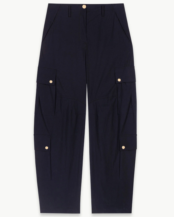 Pantalon cargo bleu marine