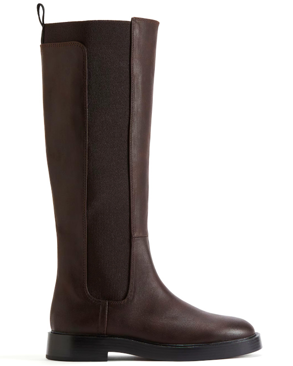 BOTTES DE HAUTEUR GENOU marron