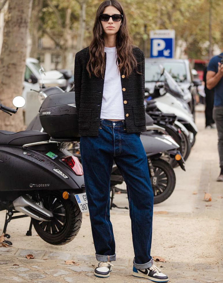 La veste esprit Chanel : la meilleure alliée des jeans !