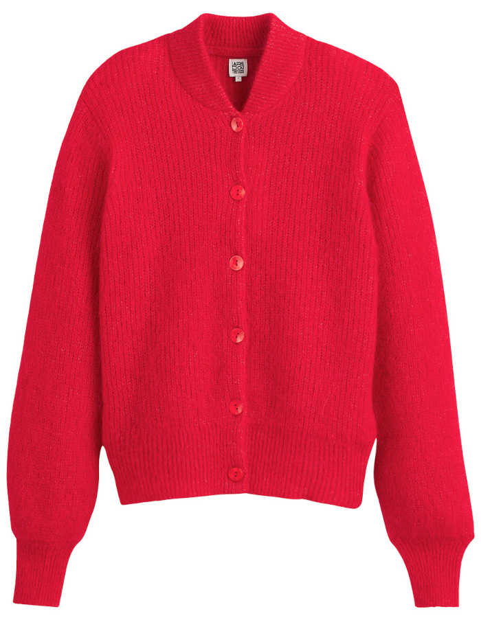 Pull rouge la Redoute