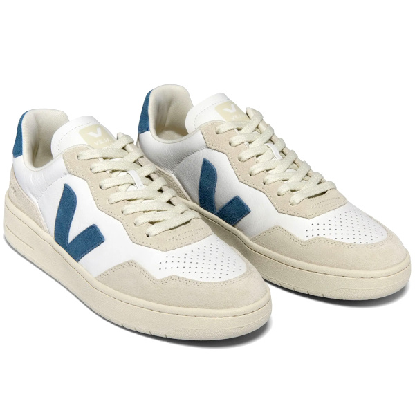 Baskets V-90 O.T. Leather | Bleu