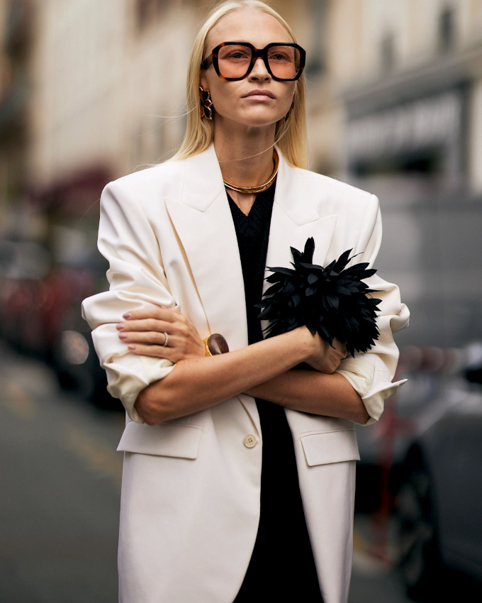 Le parfait look noir et blanc #234