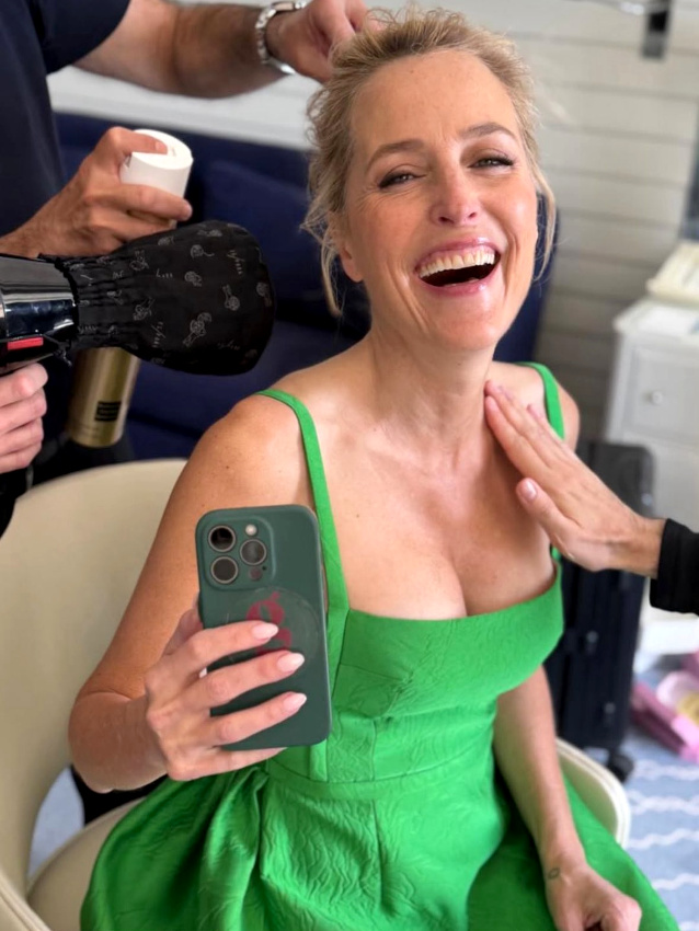 Gillian Anderson... irrésistible !