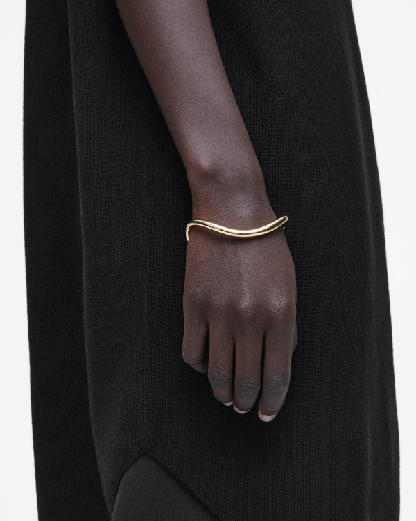 BRACELET JONC INCURV  CHARNIRE